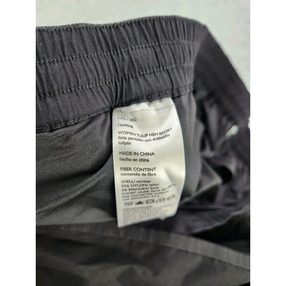 NEW‎ Eddie Bauer Lightweight Tulip Hem Skort Pickleball Tennis Skirt Shorts XXL